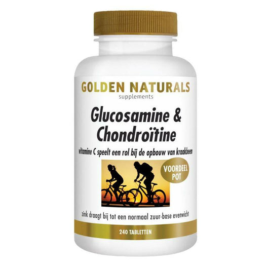 Golden Naturals Glucosamine & Chondroitine 240tb