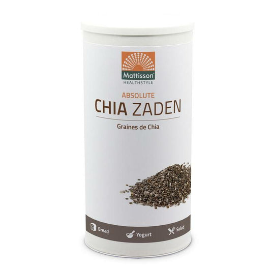 Mattisson Absolute chia zaad raw 1000g