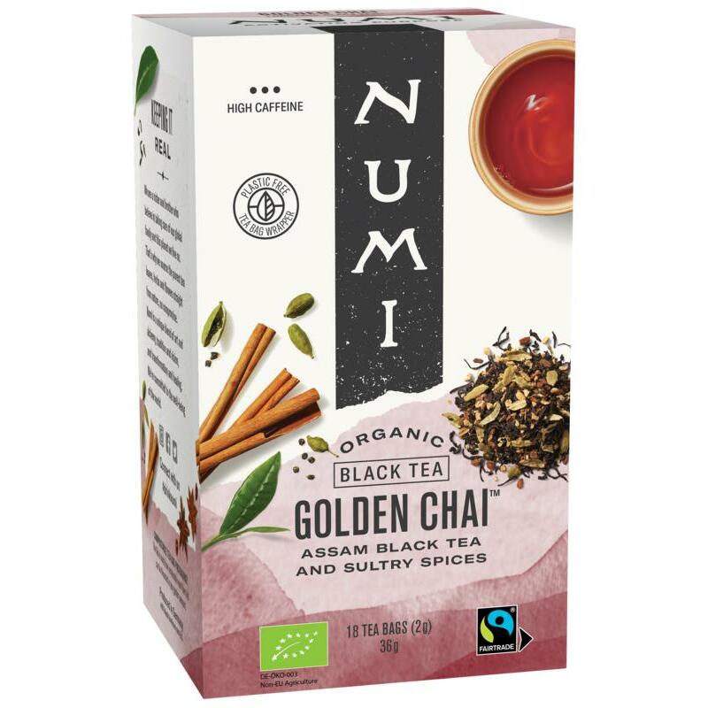 Numi Golden chai bio 18bui