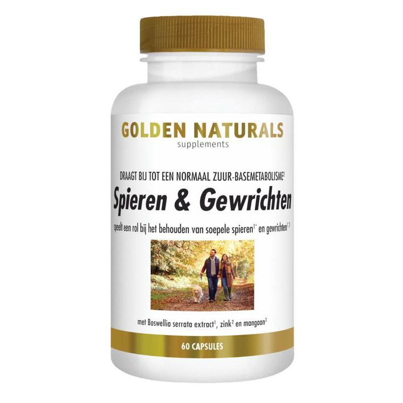 Golden Naturals Spieren en gewrichten 60ca