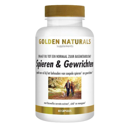 Golden Naturals Spieren en gewrichten 60ca