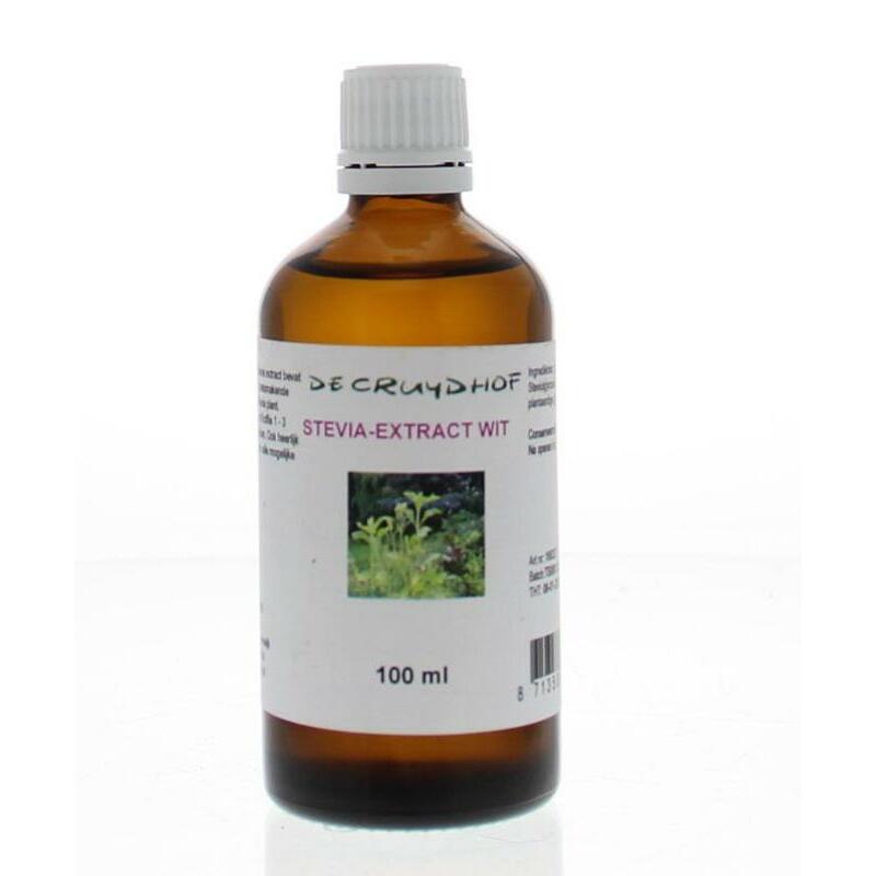 Cruydhof Stevia extract wit 100ml