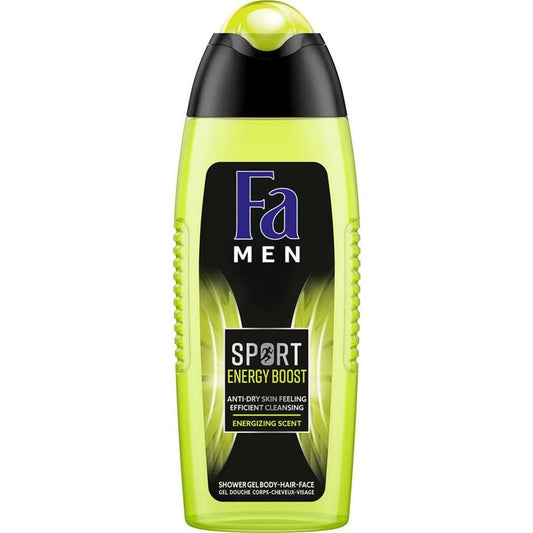 FA Men douchegel sport double power boost 250ml