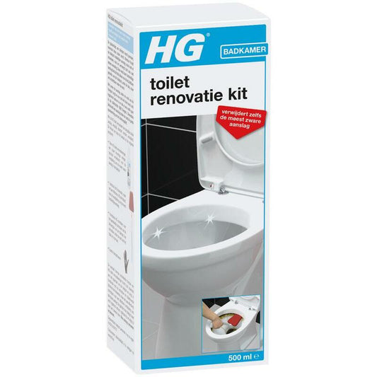 HG Toilet renovatie reiniging kit 500ml