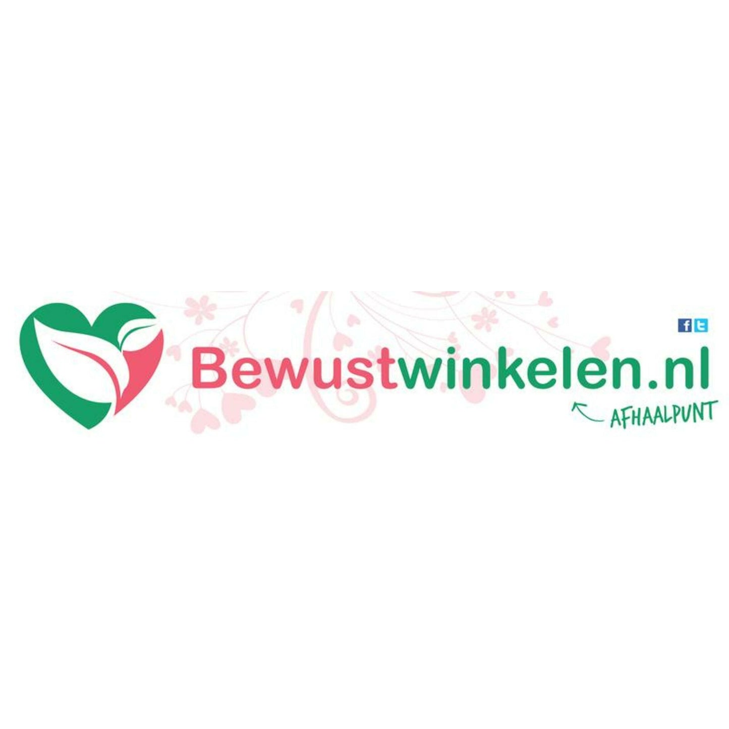 Bewustwinkelen Raamsticker 1st
