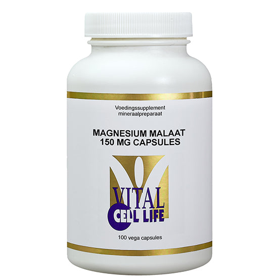 Vital Cell Life Magnesium malaat 150 mg 100vc