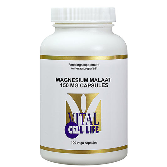 Vital Cell Life Magnesium malaat 150 mg 100vc