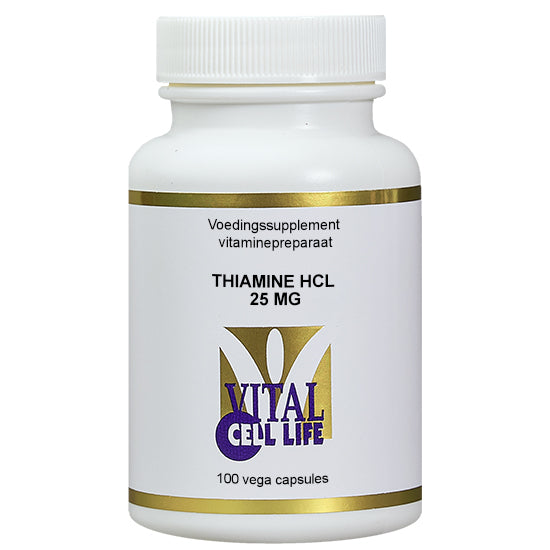 Vital Cell Life Thiamine HCL 25 mg 100ca