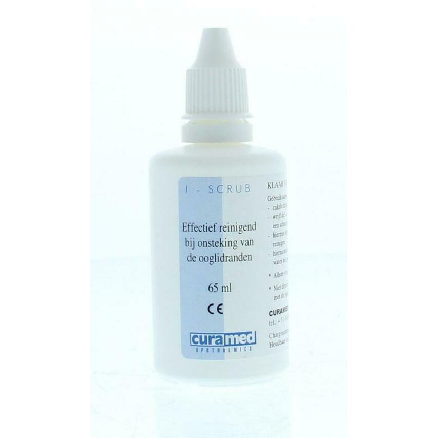 Curamed Scrub ooglidrand verzorging 65ml