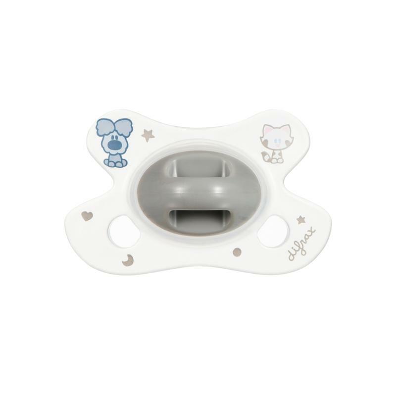 Difrax Fopspeen natural -2/+2 Woezel & Pip 1st