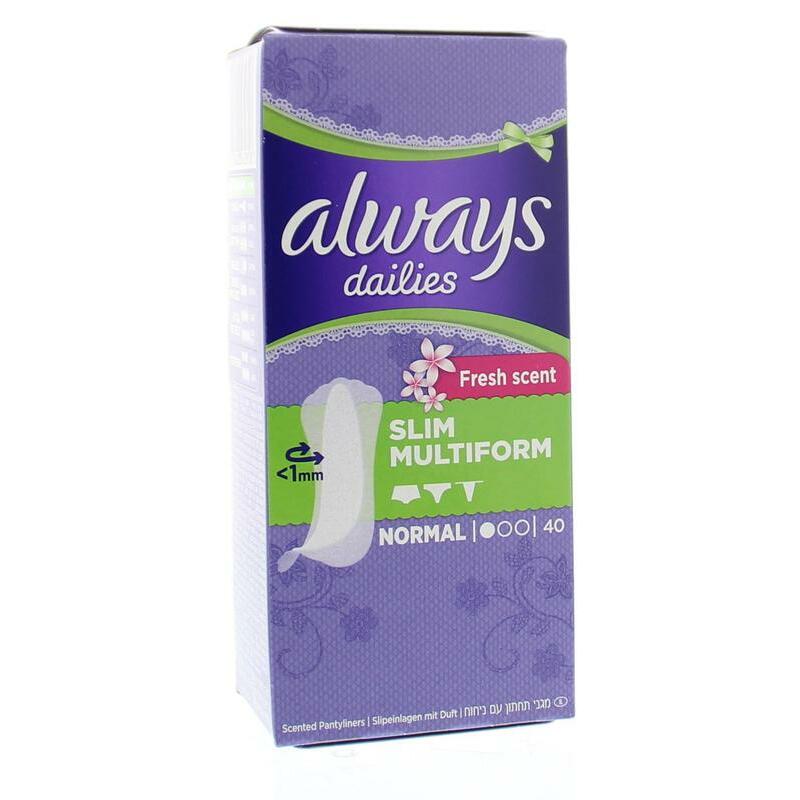 Always Multiform fresh scent liner 40st