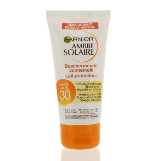 Garnier Ambre solaire on the go zonnemelk tube SPF30 50ml