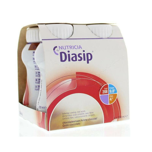 Diasip Chocolade 200ml 4st