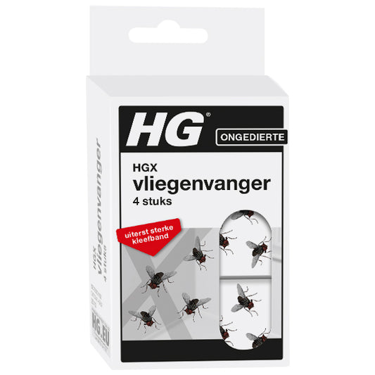 HG X vliegenvanger 4st
