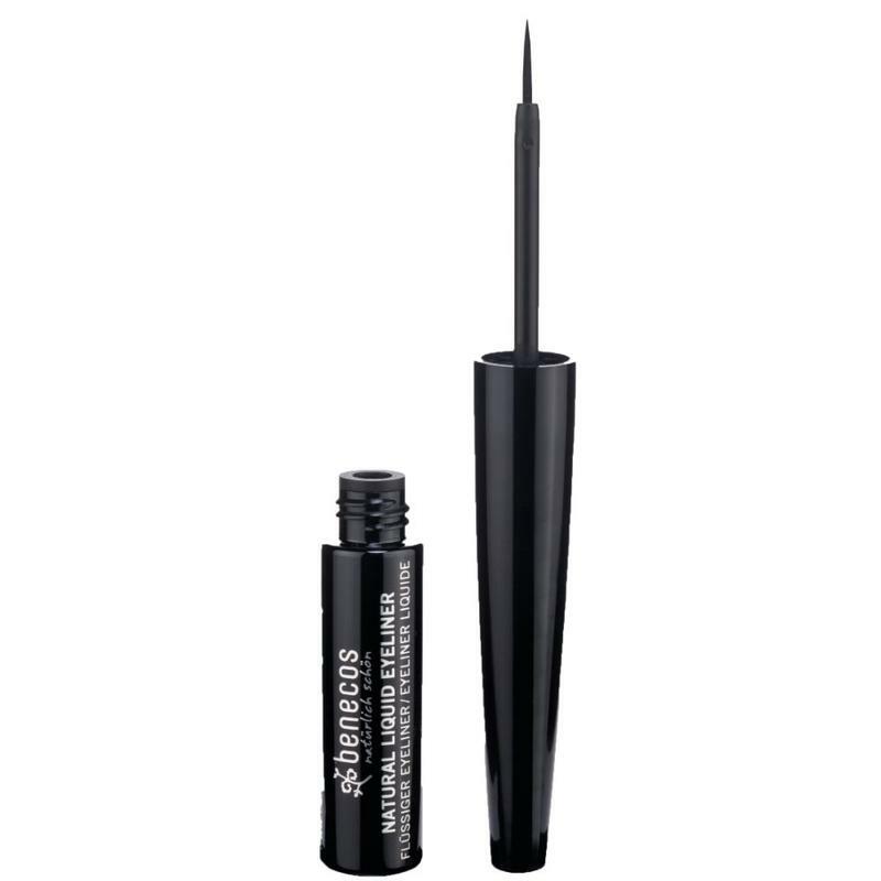 Benecos Eyeliner zwart vloeibaar 1st