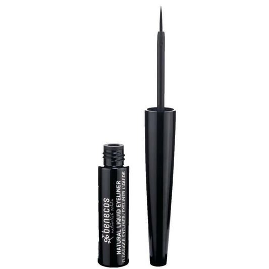 Benecos Eyeliner zwart vloeibaar 1st