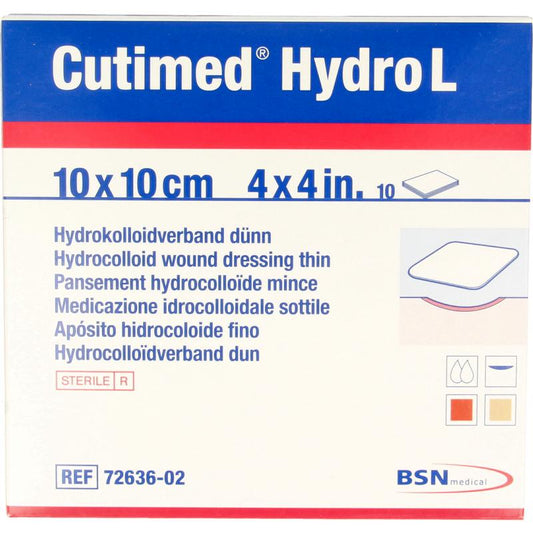 Cutimed Hydro L 10 x 10cm 10st