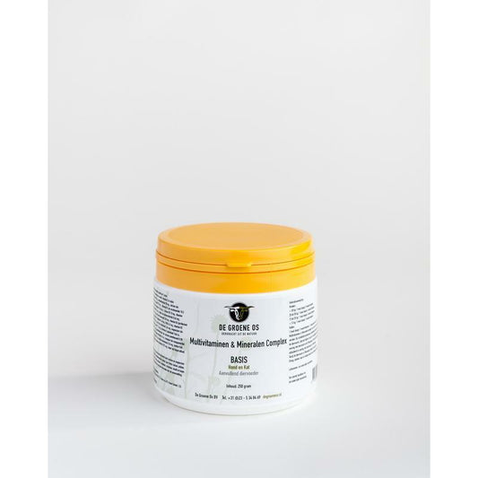 Groene Os Multivitaminen & mineralen complex hond/kat 250g
