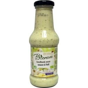 Bionova Knoflooksaus bio 250ml