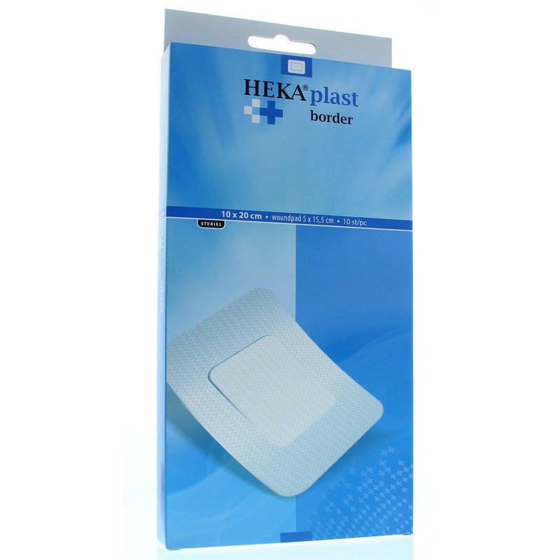 Hekaplast Eilandpleister 10 cm x 20 cm steriel 10st