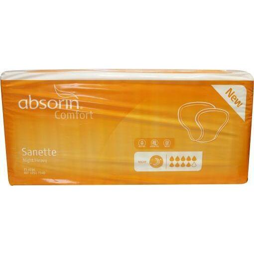 Absorin Comfort sanette night/heavy 20st