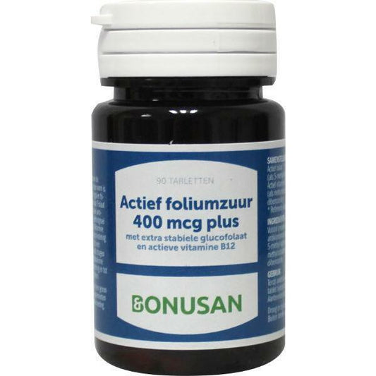 Bonusan Foliumzuur actief 400 mcg plus 90tb