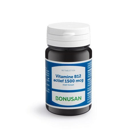 Bonusan Vitamine B12 1500 mcg actief 90tb