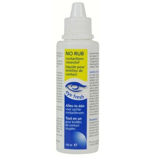 Eyefresh No rub alles in een vloeistof zachte lenzen 100ml
