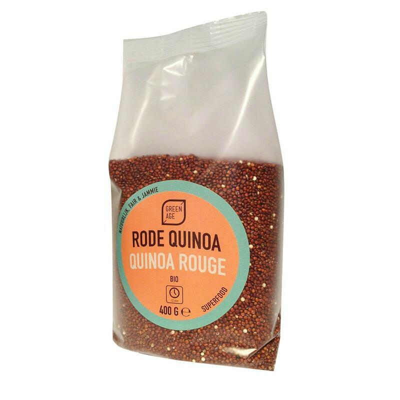 Greenage Quinoa rood bio 400g