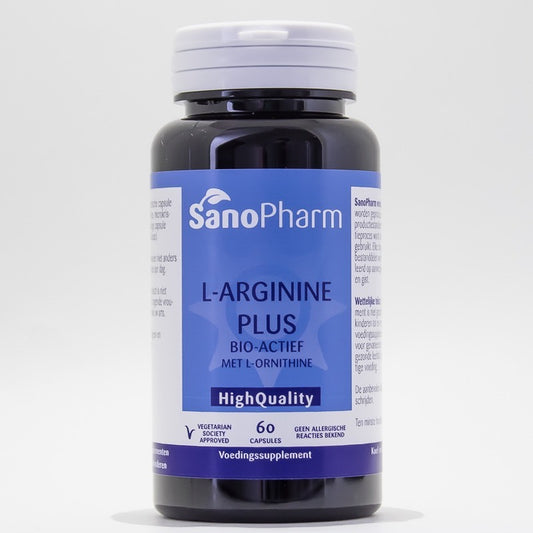 Sanopharm L Arginine plus high quality 60ca