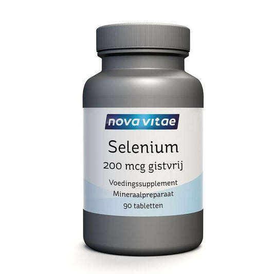 Nova Vitae Selenium 200 mcg gistvrij 90st