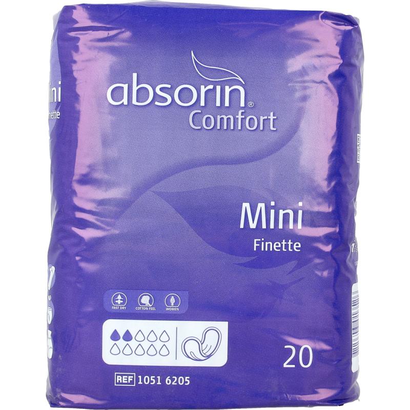 Absorin Comfort finette mini 20st