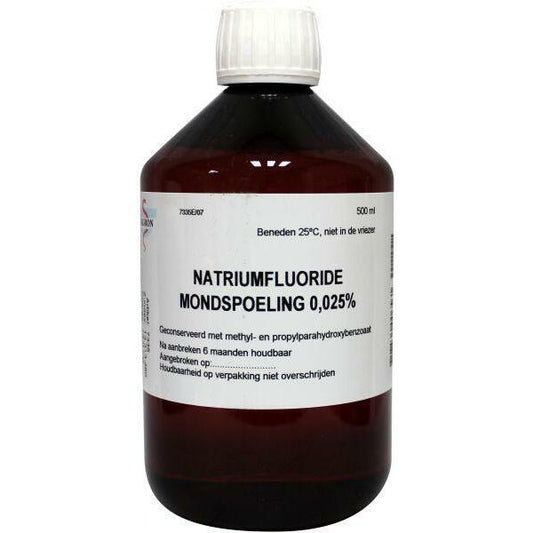 Fagron Natriumfluoride mondspoeling 0.025 500ml