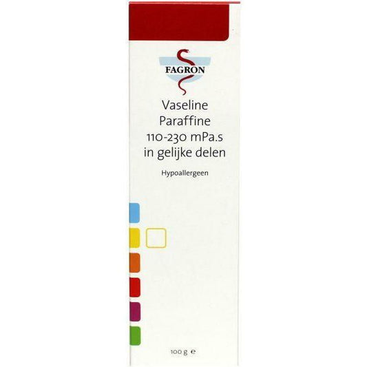 Fagron Vaseline paraffine zalf 100/230 D + B 100g