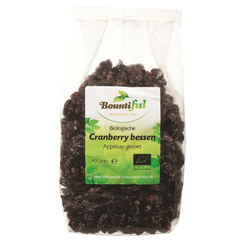 Bountiful Cranberry bessen bio 400g