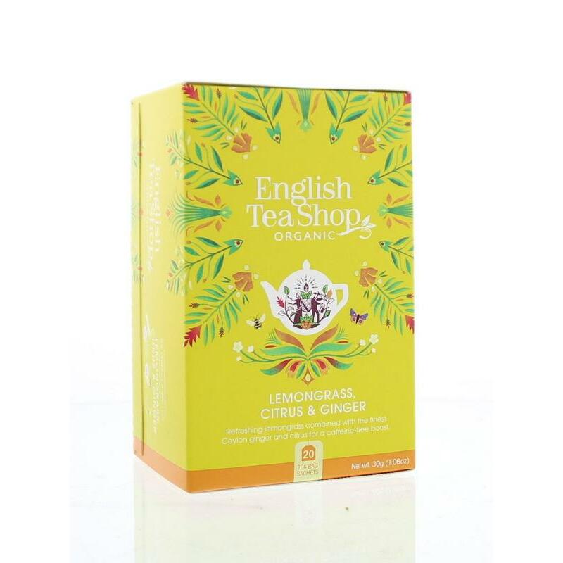 English Tea Shop Lemongrass ginger citrus bio 20bui