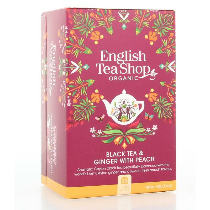 English Tea Shop Ginger peach bio 20bui