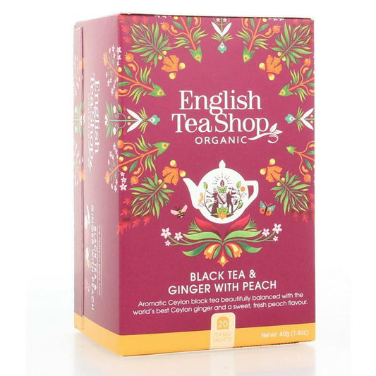 English Tea Shop Ginger peach bio 20bui