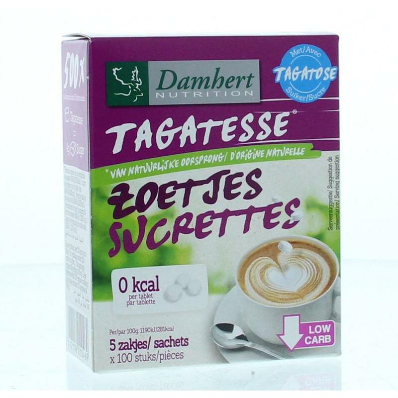 Damhert Tagatesse dispenser navul 5 x 100 stuks 500tb