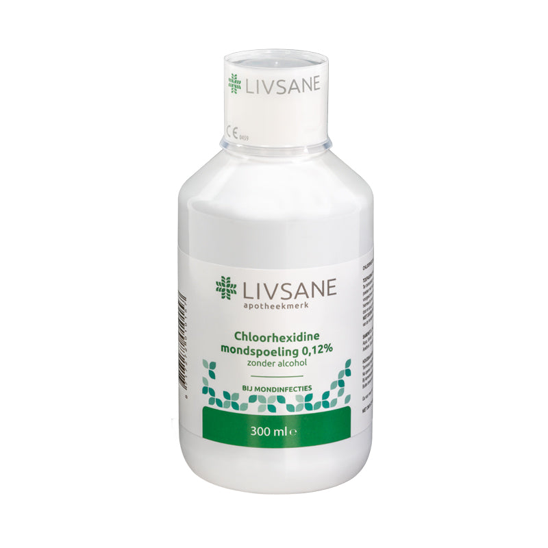 Livsane Chloorhexidine mondspoeling 0,12% 300ml
