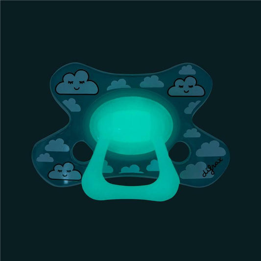 Difrax Fopspeen dental 6+ glow in the dark 1st