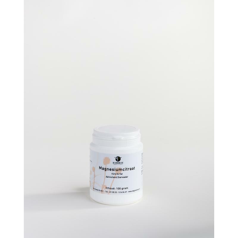 Groene Os Magnesiumcitraat hond/kat 100g
