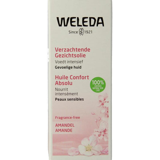 Weleda Amandel verzachtende gezichtsolie 50ml