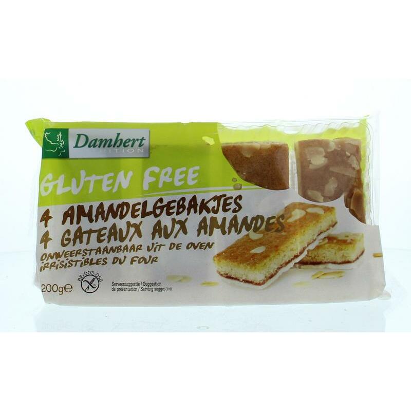 Damhert Amandelgebakjes glutenvrij 200g