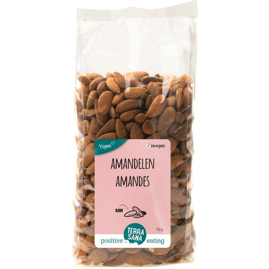Terrasana RAW Amandelen bruin bio 750g