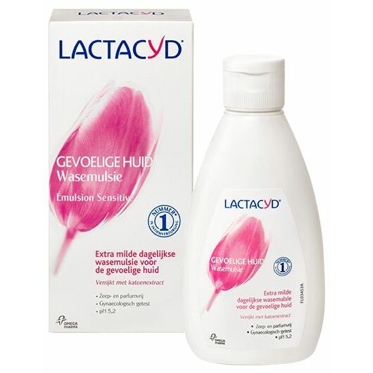 Lactacyd Wasemulsie gevoelige huid 200ml