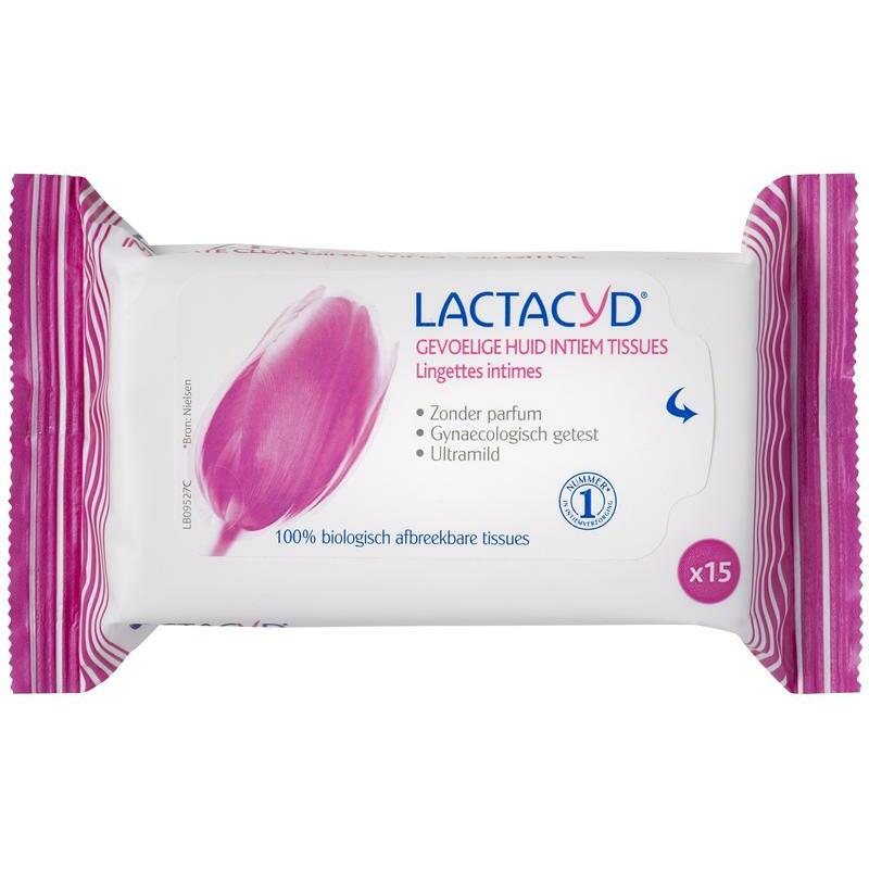 Lactacyd Tissue gevoelige huid 15st