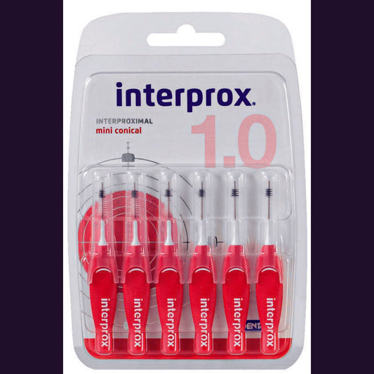 Interprox Premium mini conical rood 6st