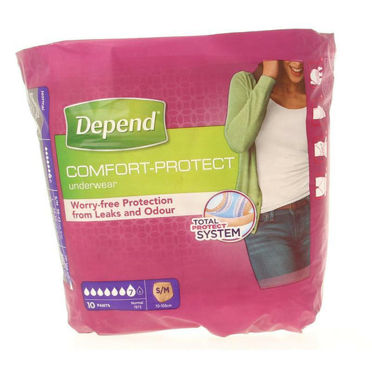 Depend Pants normal S/M 10st