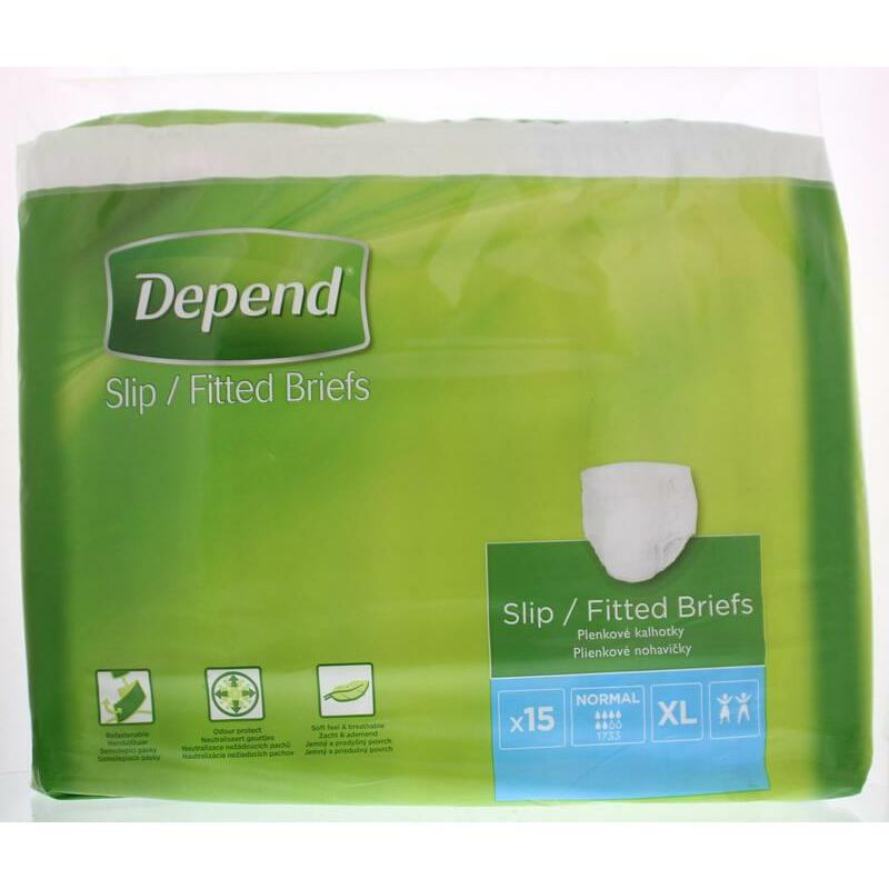 Depend Slip normaal maat XL 15st